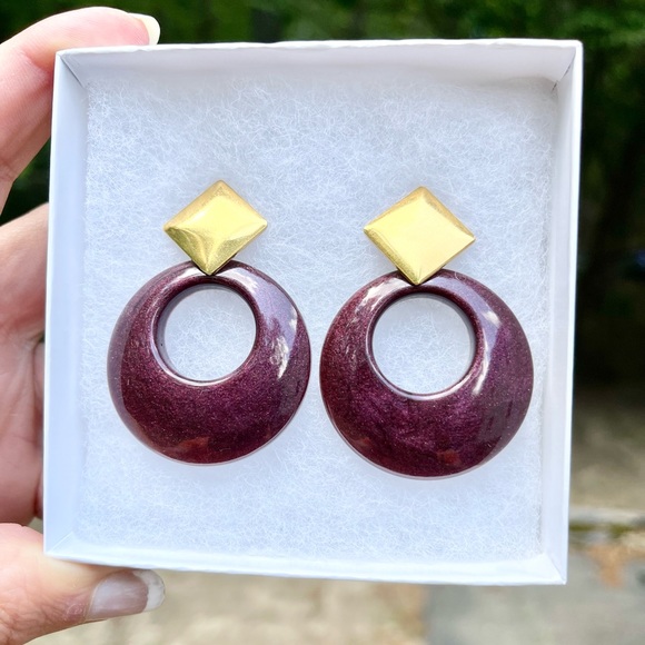 Resin Earrings - Picture 5 of 9